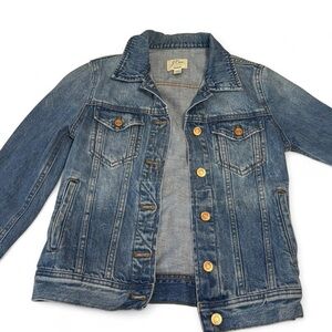 J. Crew Blue Denim Jacket Size XXS